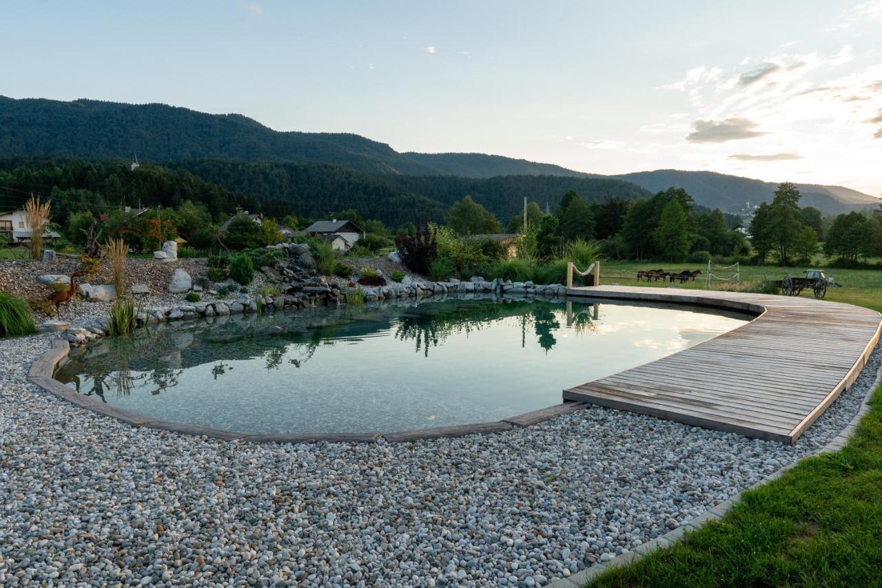 Glamping Happiness With Natural Pool Ribnica Luaran gambar