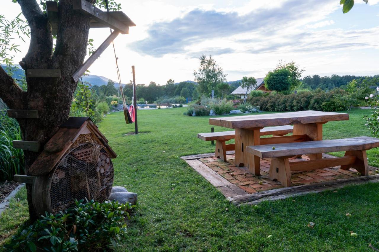 Glamping Happiness With Natural Pool Ribnica Luaran gambar